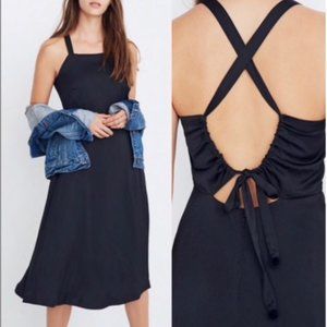 Madewell Cross-Back Midi Dress 4
